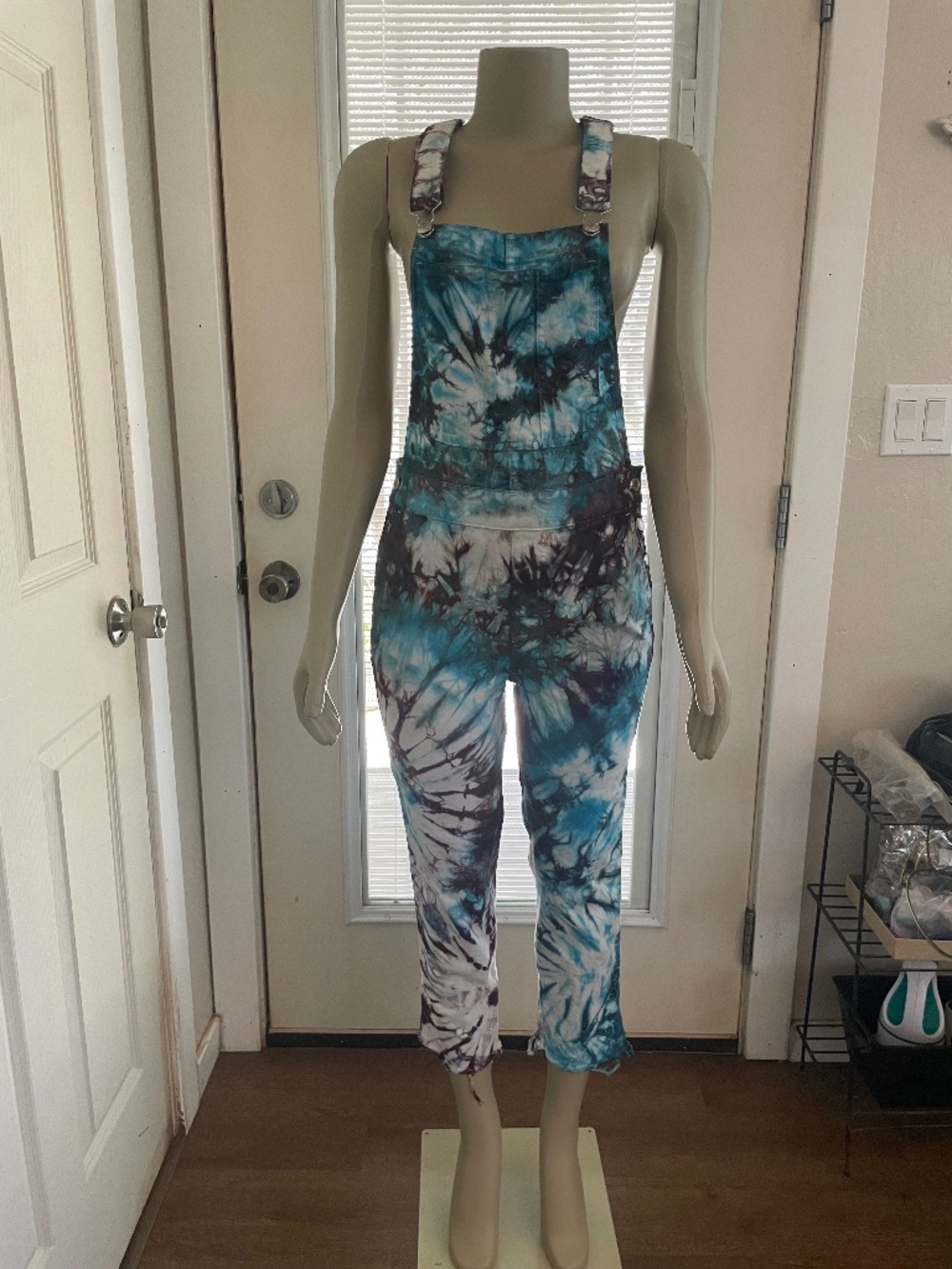 Handmade Tye Dye overalls